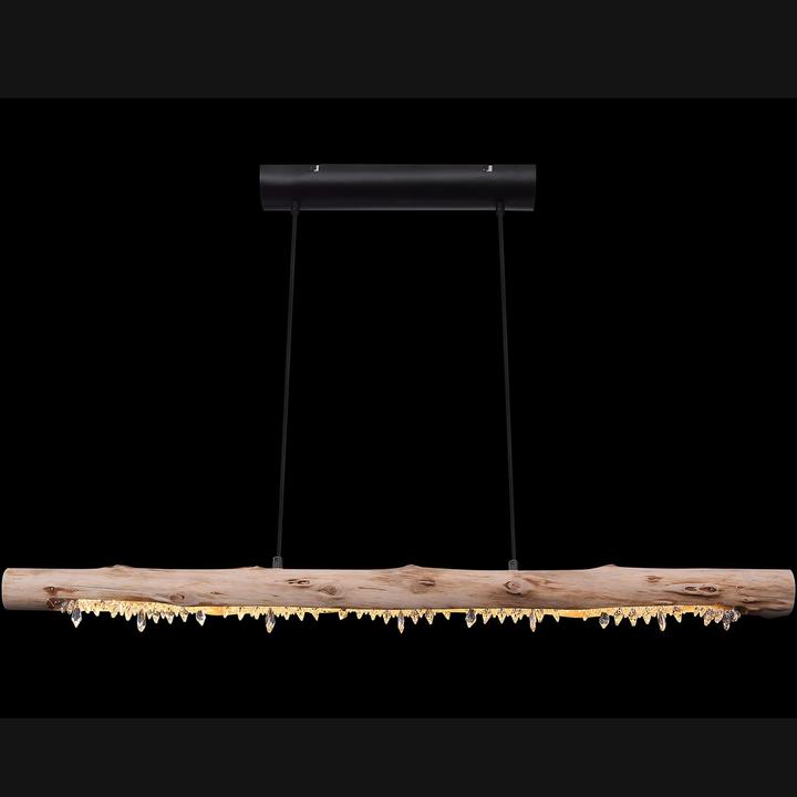 Produktbild Globo Hängeleuchte Felicitas schwarz matt 1xLED (980 lm)