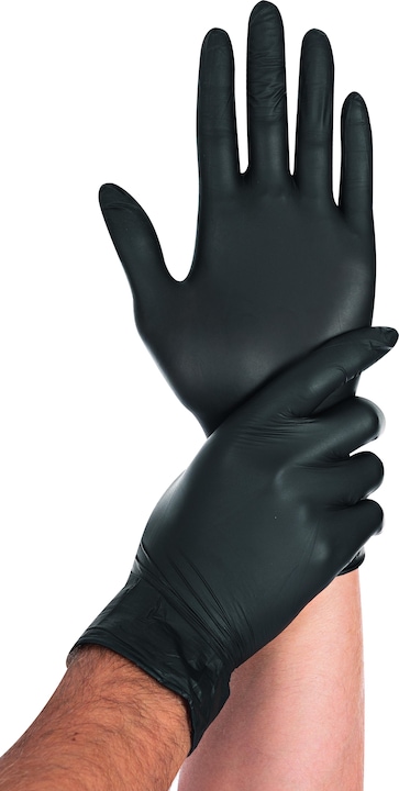 Immagine prodotto Comair Guanti monouso in nitrile nero taglia M 100 pz. (M)