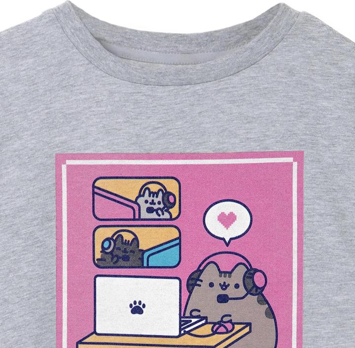 Produktbild Pusheen Weekend Plans TShirt Mädchen kurzärmlig (146, 152)