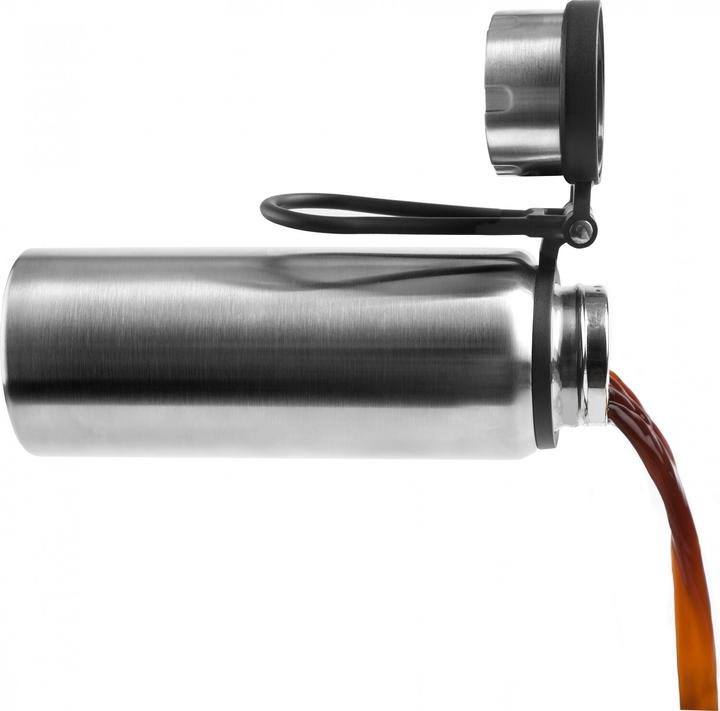 Image du produit Ibili Thermosflasche Edelstahl Termos 600 ml Hält Getränke bis zu 12 Stunden kalt oder 20 Stunden kalt (0.60 l)