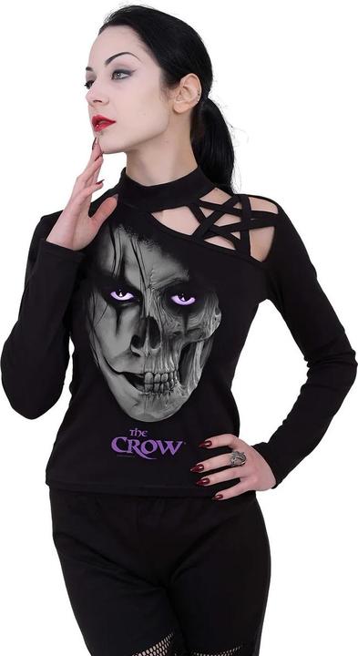 Produktbild Spiral Skull Face TShirt Langärmlig (M)