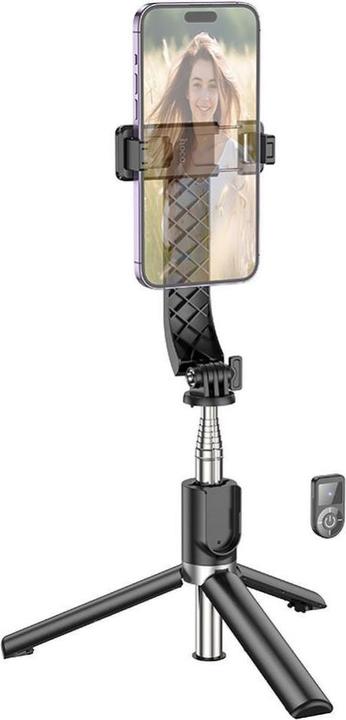 Produktbild Hoco BT Selfie Stick And Tripod Stand K20, schwarz