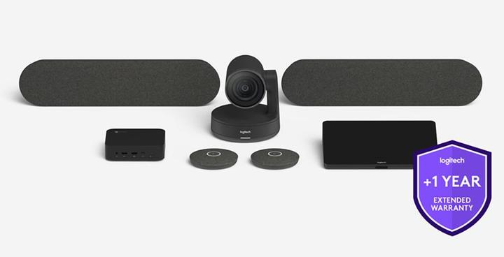 Produktbild Logitech Large Room+TAP+Rally Plus+Intel NUC for MTR Teams