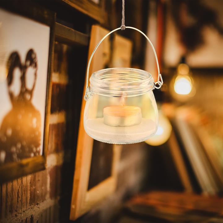 Actual product image Relaxdays 12x lantern (1 x, Ø 7.5 x 6.5 cm)