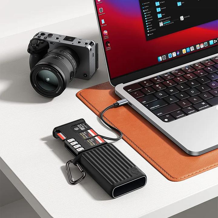 Produktbild Ulanzi MCR 02 Multifunctional High Speed Card Reader Case (USB)