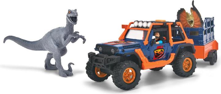 Immagine prodotto Dickie Set gioco Dino Jeep con rimorchio