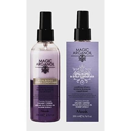 Produktbild Nook Magic Arganoil Ritual Blonde 2-Phasen Illuminating Conditioner (200 ml)