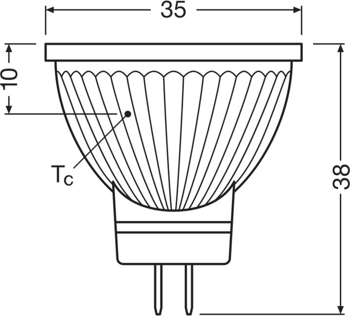 Produktbild Osram Led Star Mr11 (GU4, 345 lm, 1 x)