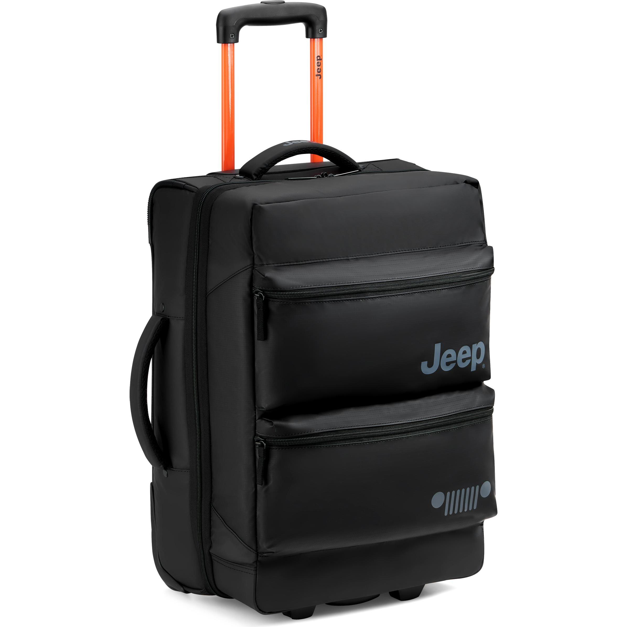 Delsey Unisex Nero Valigia, Jeep Js006b, (37 L)
