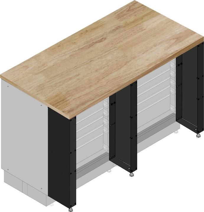 Produktbild Kraftwerk MOBILIO Arbeitsflächen-Erweiterungs-Set Möbel-Elemente (Holz)