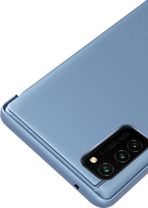 Productafbeelding Hurtel Clear View Case flip cover voor Samsung Galaxy A03s (166.5) zwart (Samsung Galaxy A03s)