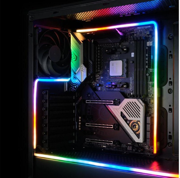 Productafbeelding Phanteks PC LED Strip Neon Digitale Strip Combo Set (RGB)