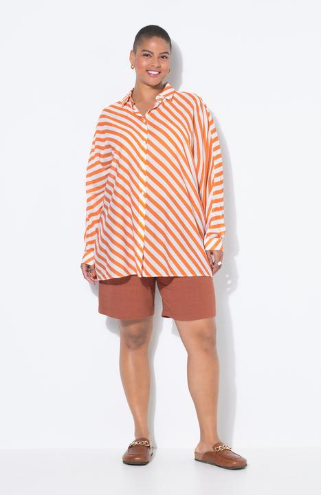 Immagine prodotto Studio Untold Camicia leggermente velata con righe e maniche a pipistrello (54)