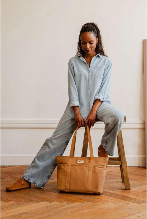 Actual product image Beaba Wickeltasche Madrid Ocker