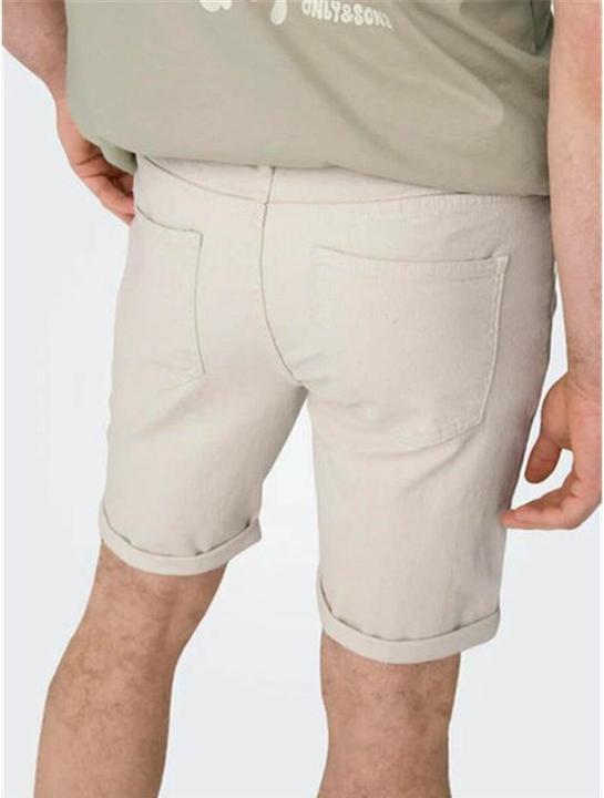 Actual product image Only & Sons ONSPLY ECRU 9296 AZG DNM SHORTS (S)