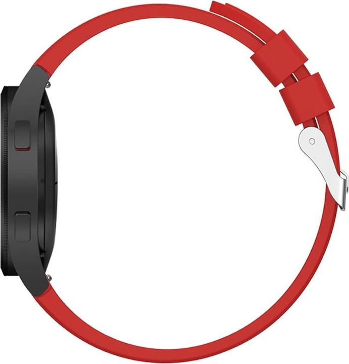 Produktbild König Design Sport Ersatz Armband für Samsung Galaxy Watch 4 Classic 46 mm Silikon Band Loop (Silikon)