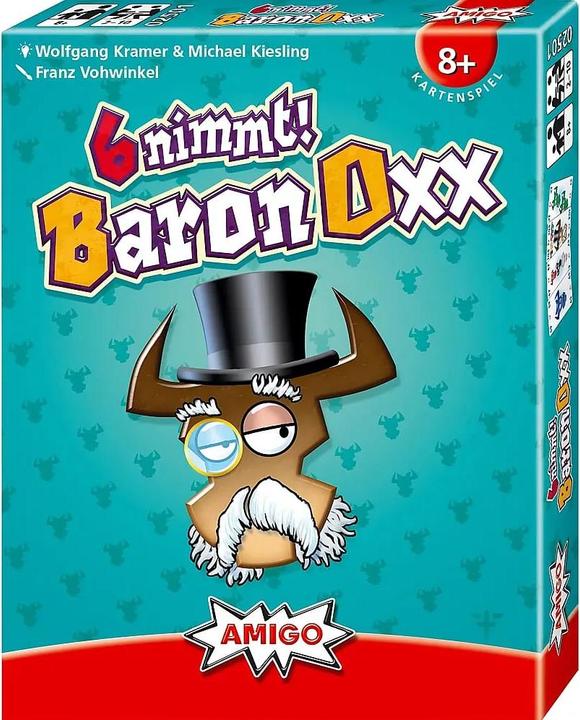 Actual product image Amigo 6 nimmt! Baron Oxx, d (German, 2 - 10 Players)