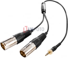 Produktbild Saramonic Rozgałęźnik audio SR-UM10-CC1 - mini Jack TRS / 2x XLR (0.35 m)