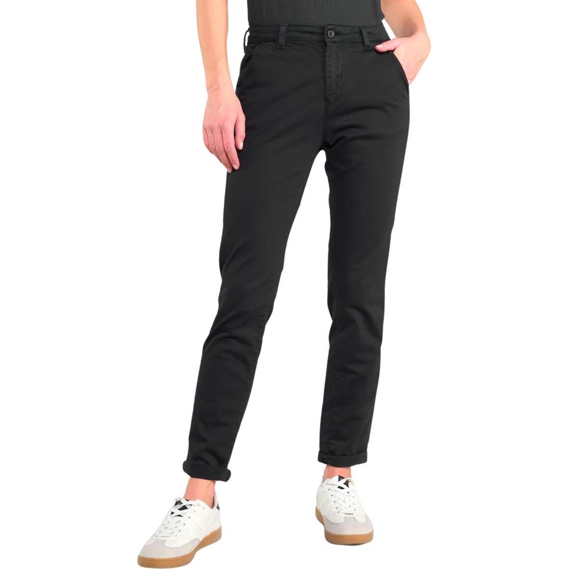 Le Temps Des Cerises, Damen, Hosen, chinohose damen dyli 6, Schwarz, (32)