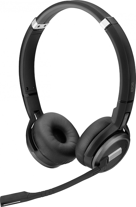 Actual product image EPOS IMPACT SDW 5065 EU/UK/AUS Stereo USB DECT-GAP Headset for desk phone and PC (Wireless, USB-A)