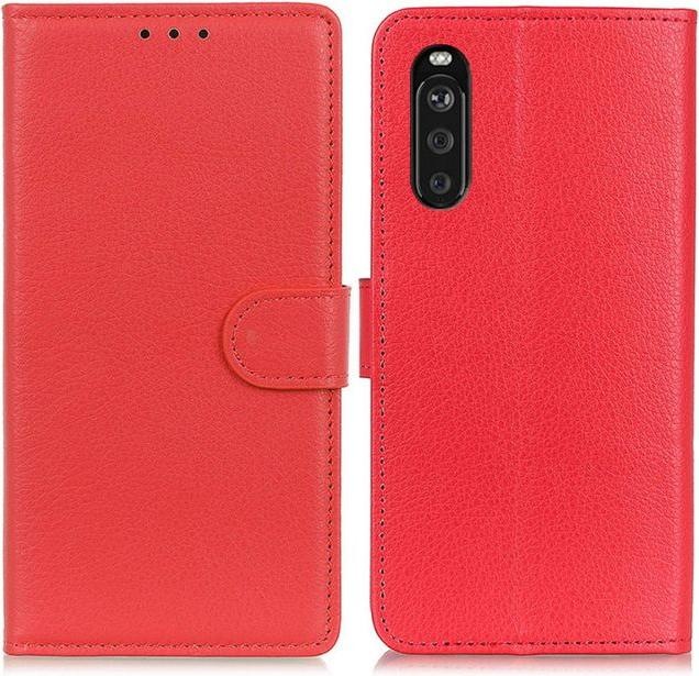Produktbild MU Classic Litchi Leder Bookcover Series (Sony Xperia 10 III)
