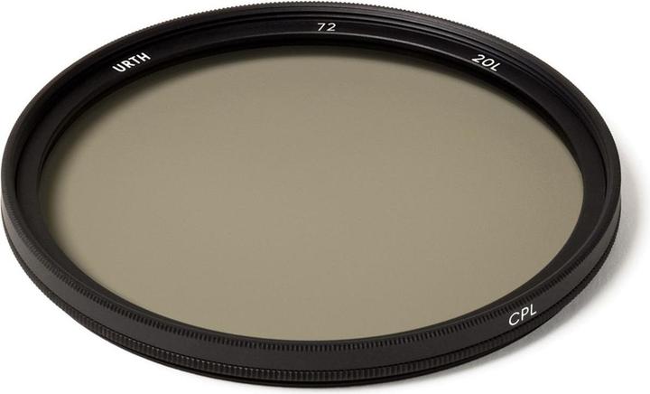 Urth 72mm Circular Polarizing (CPL) Objektivfilter (Plus+) (72 mm, Polarisationsfilter)