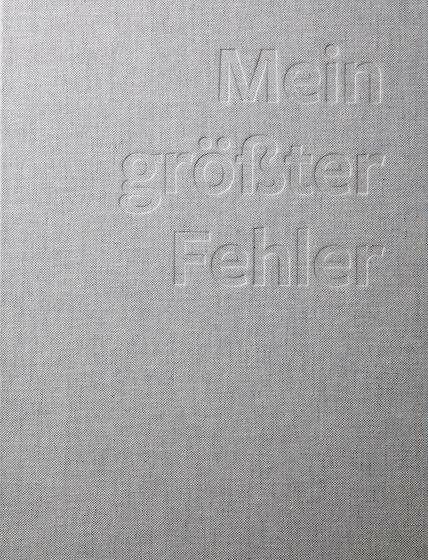 Produktbild Mein grösster Fehler (Deutsch, Nikolaus Förster, 2023)