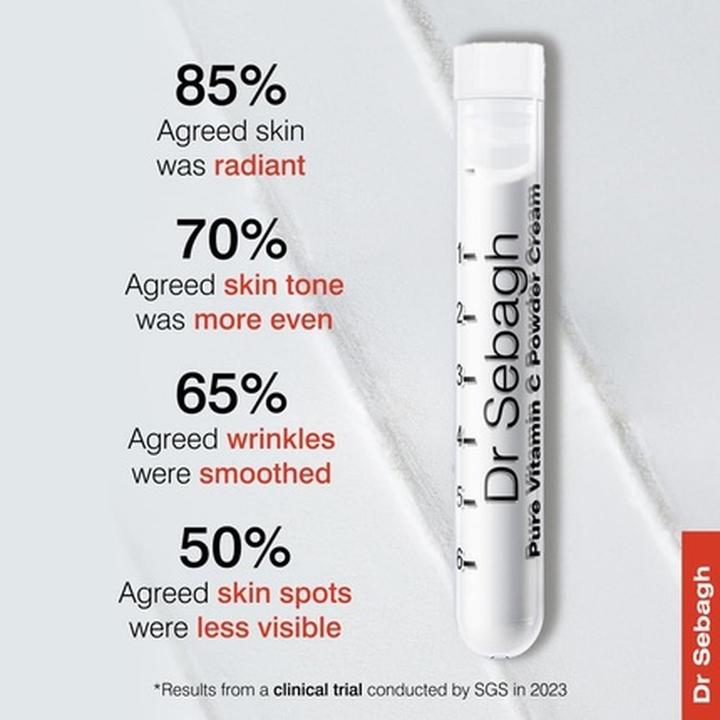 Immagine prodotto Dr Sebagh Crema in polvere di vitamina C pura con vitamina C 1.95G