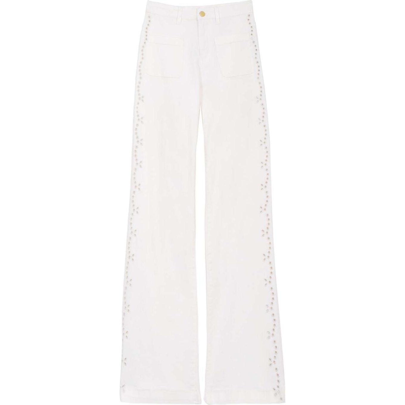 La Petite Étoile, Damen, Jeans, jeans poema, Weiss, (36)