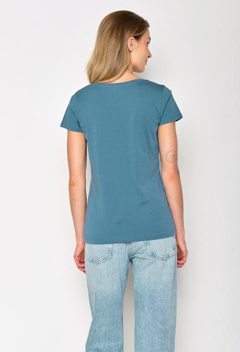 Produktbild Greenbomb Women's Bike Cargo Raccoon Loves T-Shirt (XL)