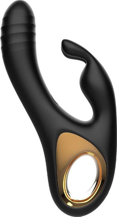 Produktbild Rimba Toys! SN09 - Thrusting Rabbit Vibrator - Schwarz