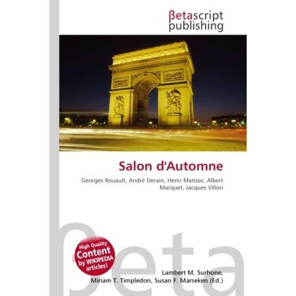Thumbnail - Salon d'Automne, Fachbücher