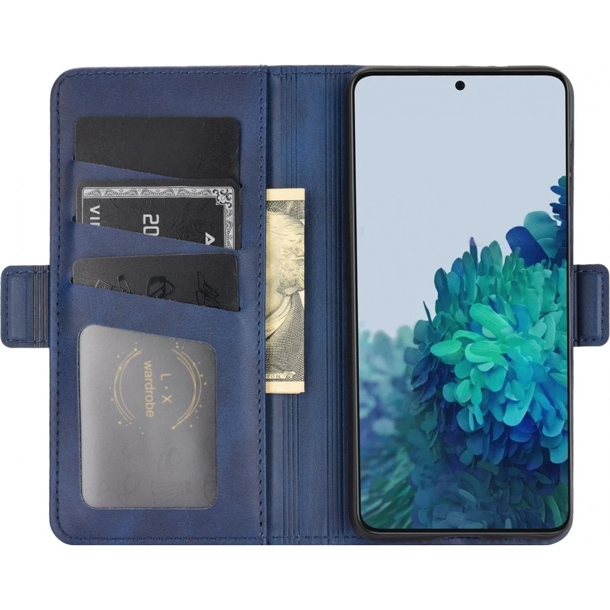 Thumbnail - Screenguard Samsung Galaxy S21+ CardLounge Lederhülle (Samsung Galaxy S21+), Smartphone Hülle, Blau