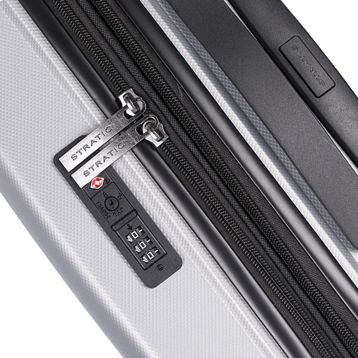 Produktbild Stratic Bright+ 4 Rollen Kabinentrolley S 56 cm mit Dehnfalte (37 l)