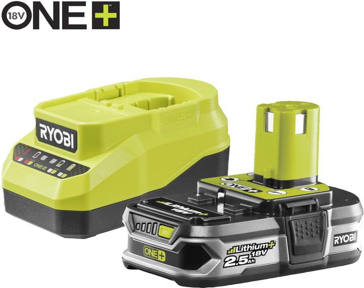 Productafbeelding Ryobi Akku Starterset 18 V ONE+ 2.5 Ah (18 V)