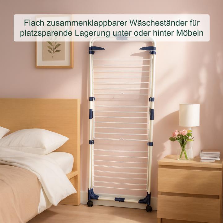 Immagine prodotto Relaxdays Turmwäscheständer 33m mit Rollen (33 m)