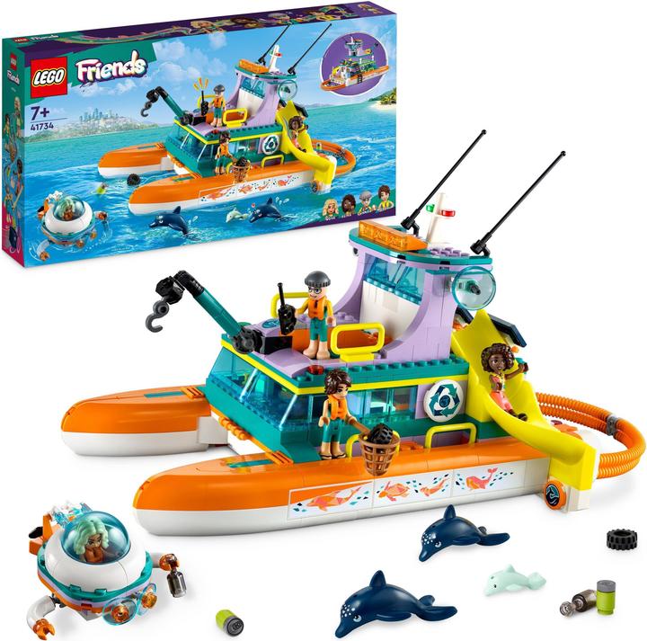 Produktbild LEGO Seerettungsboot (41734, LEGO Friends)