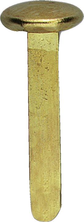 Immagine prodotto Alco Morsetto per sacchi campione a testa tonda 7 x 17 mm (Ø x L) in acciaio rivestito in ottone 1.000 (1 x)