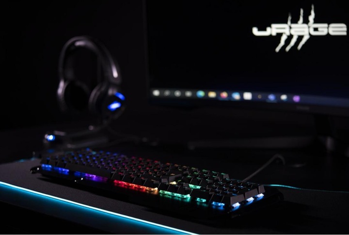 Actual product image Urage Keyboard Gaming Keyboard "Exodus 800 Mechanical" (DE, Cable)