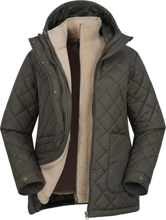 Produktbild Mountain Warehouse Nebraskan Steppjacke 3 in 1 (38)