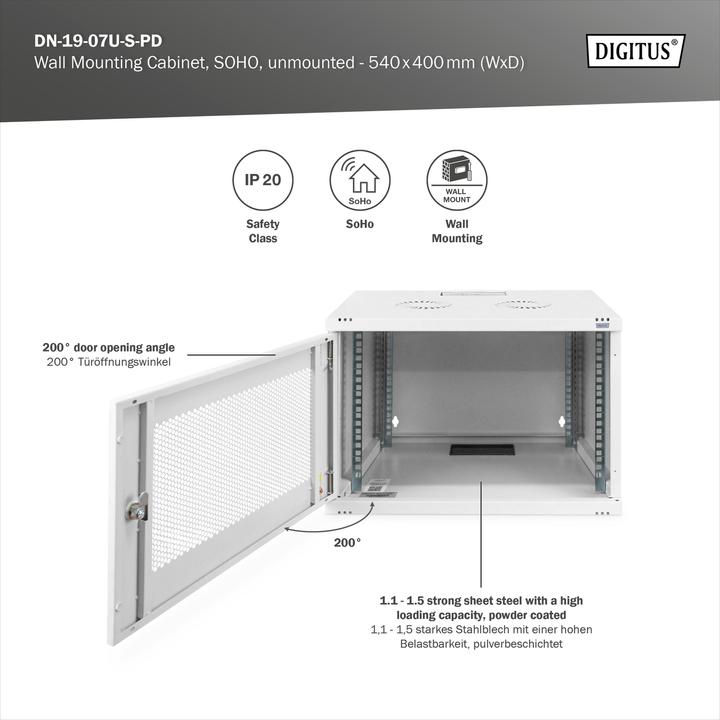Produktbild Digitus Soho (7 HE, 19 Zoll Rack)