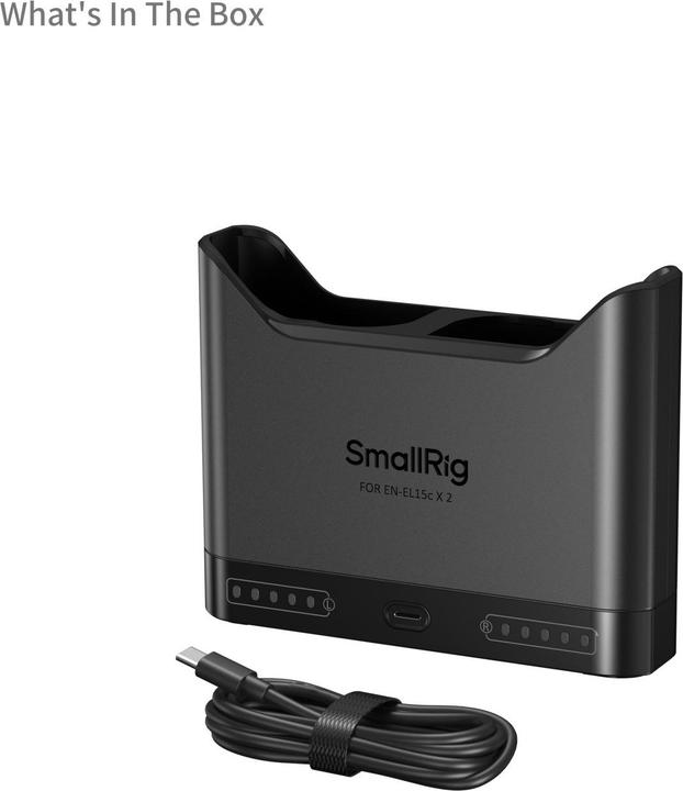 Image du produit SmallRig 5491 Camera Battery Charger for EN-EL15c (Chargeur de batterie d'appareil photo)