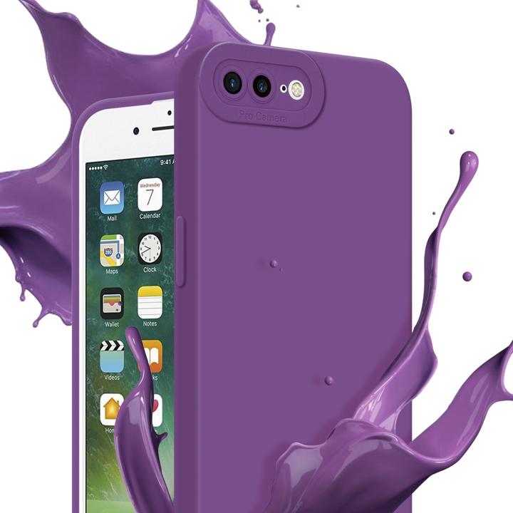 Actual product image Cadorabo Case for Apple iPhone 7 PLUS / 7S PLUS / 8 PLUS in TPU Fluid LM162 Style (Apple iPhone 7 Plus, Apple iPhone 7s Plus)