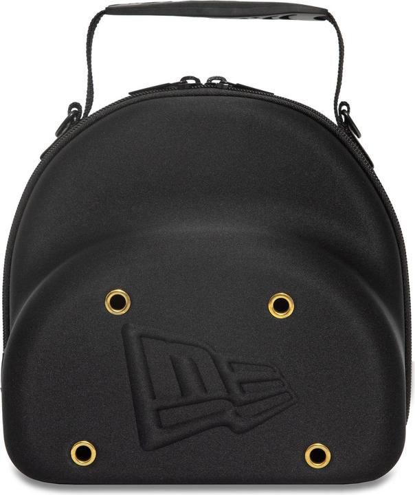 Actual product image New Era Carrier Bag Case For 2 Caps Black / Gold