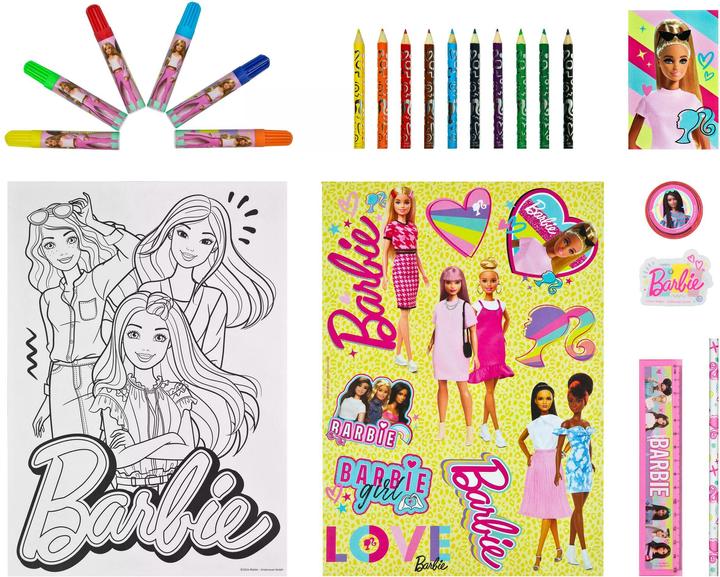 Produktbild Undercover Malset Barbie 35-teilig