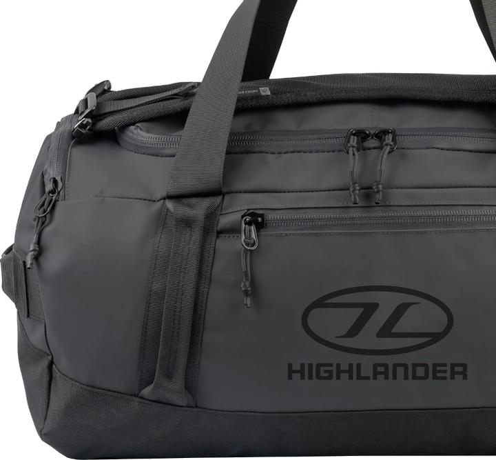 Immagine prodotto Highlander Sporttasche Hauler Duffel - 45 Liter - Schwarz (45 l)