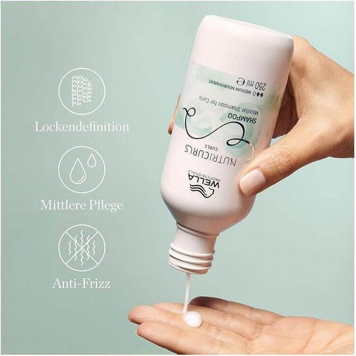 Produktbild Wella Nutricurls Curls Shampoo (250 ml, Flüssiges Shampoo)