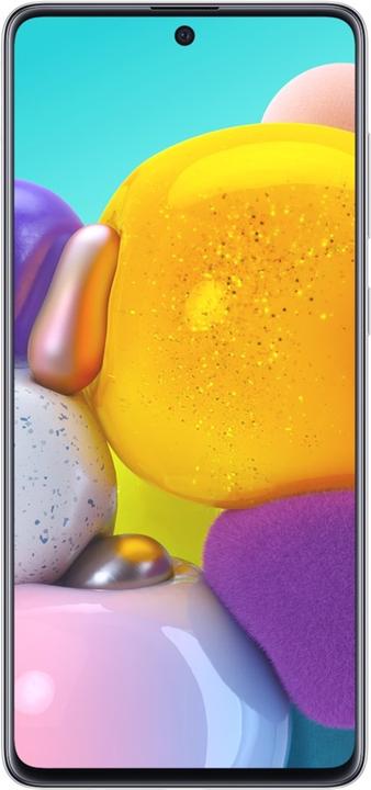 Produktbild Samsung Galaxy A71 EU (128 GB, Prism Crush Silver, 6.70", Dual SIM + SD, 4G)