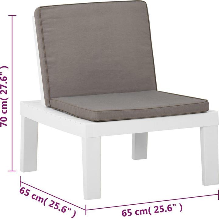 Produktbild vidaXL Gartenstuhl