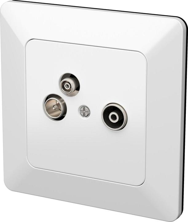 Modino UP TV/radio/data pass-through socket 14dB